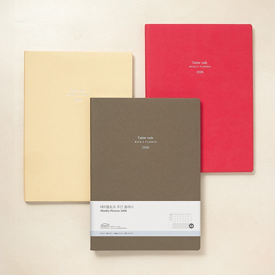 (2026 날짜형) 위클리 플래너 2026 A4_주간 다이어리