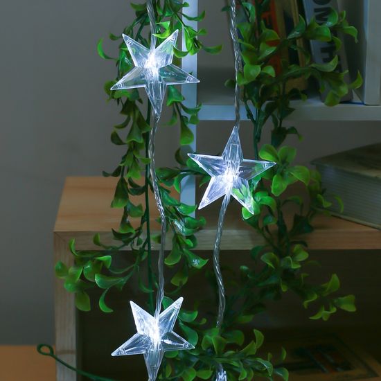 [도토로]은하수 30구 투명선 LED 라인별 백색 지니전