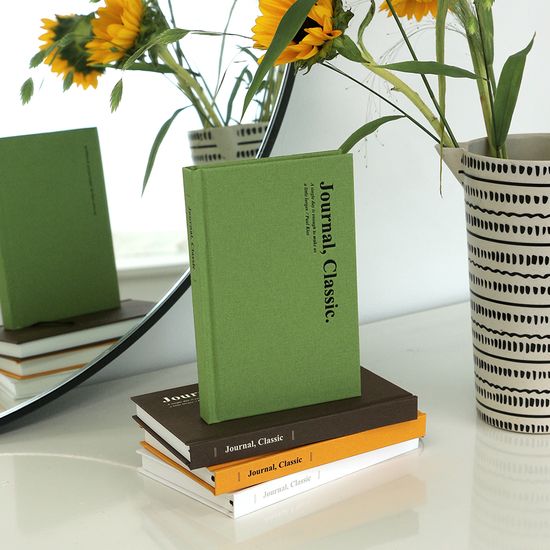 클래식 저널 일기장