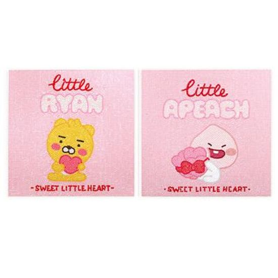 보석십자수 카카오 2종 스위트하트라이언+어피치 2525