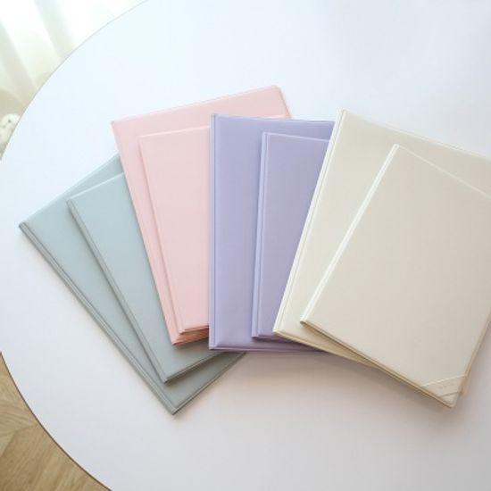 노트 파일홀더 A4/B5/A5 클리어 L자 서류