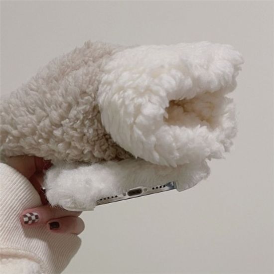 갤럭시 S22 S21 노트20 노트10 뽀글이 털 장갑 케이스