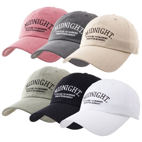 [디꾸보]미드나잇 코튼 볼캡 모자 DCH-CR055