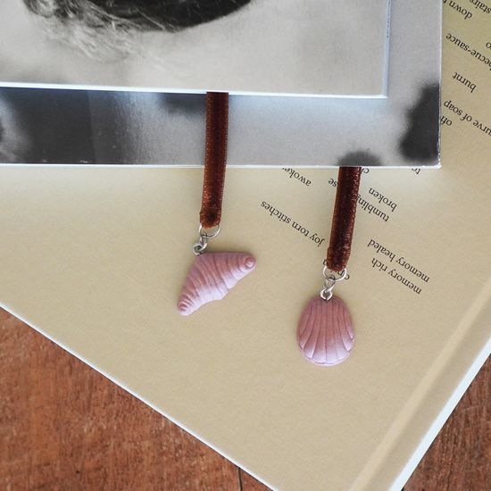 [선물포장] 크루아상 Bookmark 라즈베리크림 북마크