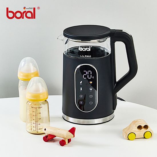 보랄 BIG LCD 디지털 이중 글래스 1.7L주전자 BR-602D