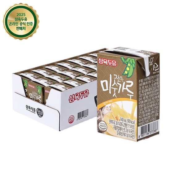 삼육두유 고소한 미숫가루두유 140ml (24팩/48팩)