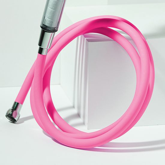 바스템 실리콘 잔수배출 프리미엄 샤워호스 2M