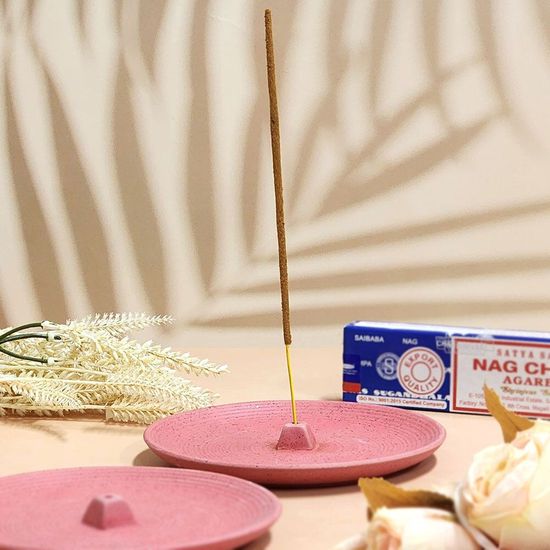 인센스 스틱 홀더 접시형 핑크(WFIF5XQ)