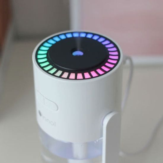 이놀 각도조절 미니 소형 책상 탁상용 가습기 600ml