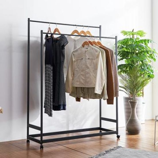 루디 철제 1200 2단행거