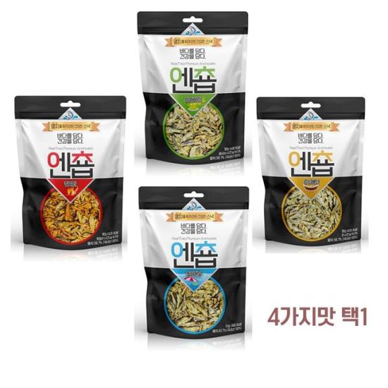 멸치스낵 엔춉 1봉 (90g) 4종 택1 