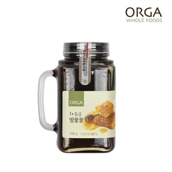 [올가] ORGA 1+등급 프리미엄 밤꽃꿀 1.1kg