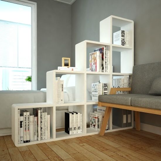 큐빅스5 장식책장 4321