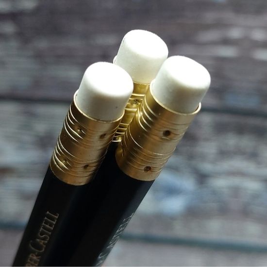 파버카스텔 고품질 지우개연필 블랙파버 1112 1다스