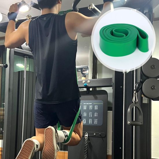 풀업 철봉 턱걸이밴드 5단계 초록(WFHZ1I9)