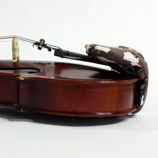 바이올린 핸드메이드 턱받침 커버 V-모델 No37