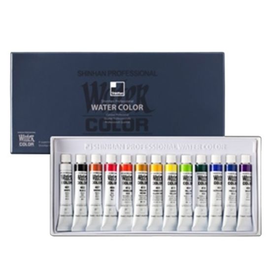 [신한화구] 전문가용수채화물감13색 [세트/1]  87679