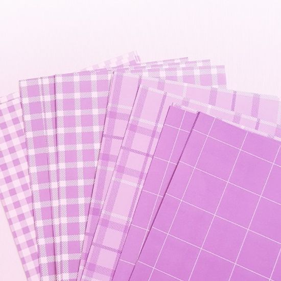 아이씨엘 6공 리필 속지 A5 플레인 체크