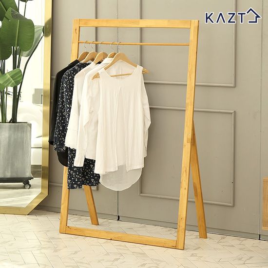 프리미엄내츄럴우드코트랙행거(WD5C132)