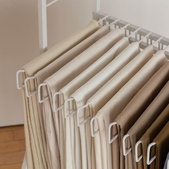 철제 올인원 상하의 멀티행거/드레스룸행거/원룸행거