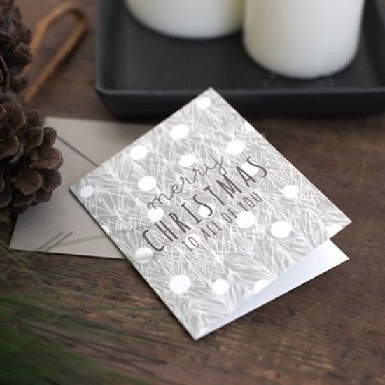 디비디 크리스마스 카드 세트 - Leaf