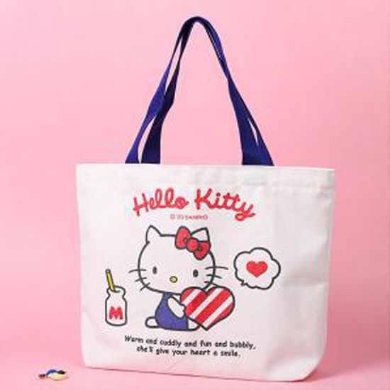 산리오 캐릭터 에코백 헬로키티