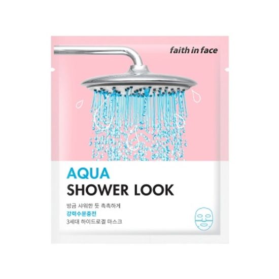 아쿠아샤워룩 하이드로겔 마스크