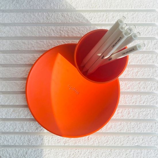 에이플럼 도트 트레이 수납 바구니 멀티 정리함