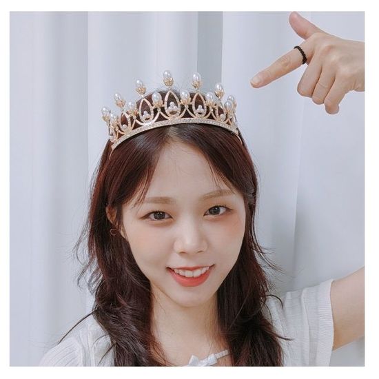로얄라인 티아라 웨딩 머리띠(WDAE9B4)