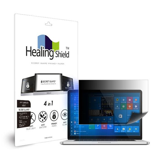 노트북 모니터 14 와이드 보안필름 양면 정보보안기