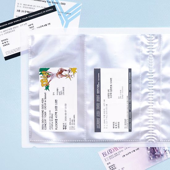 비온뒤 수납형 티켓북 catch your days