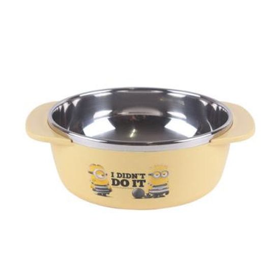 미니언즈 스텐논슬립 손잡이대접