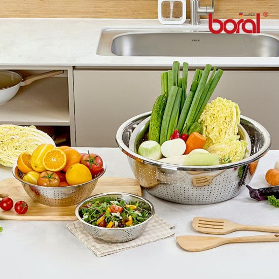 보랄 스테인리스 스틸 믹싱볼 10종세트 BR-MB10P