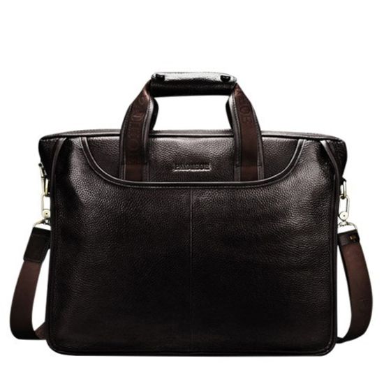 가죽 남자 서류가방 브리프케이스