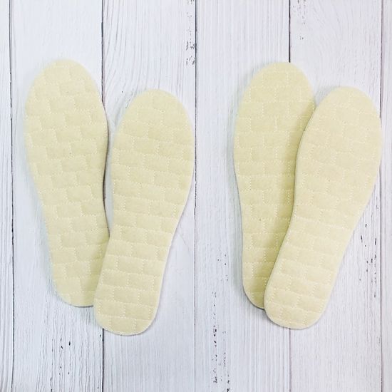 압축 천연양털깔창 2켤레 보온털깔창 천연양모인솔