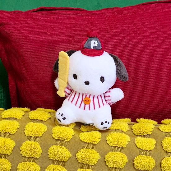 산리오 야구 가방고리-포차코