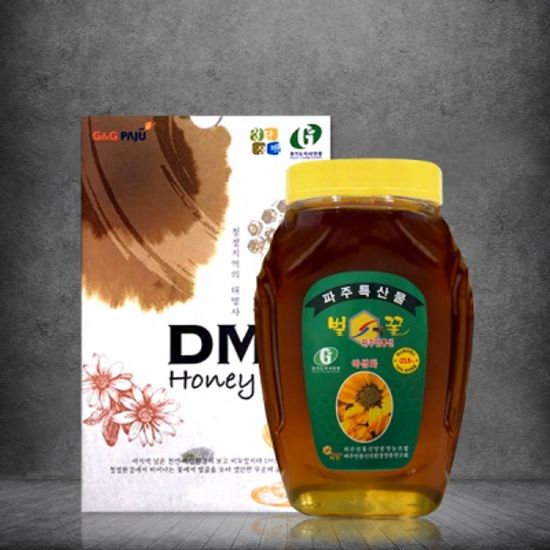 파주 DMZ지역 자연산 100% 야생화 꿀 2.4kg