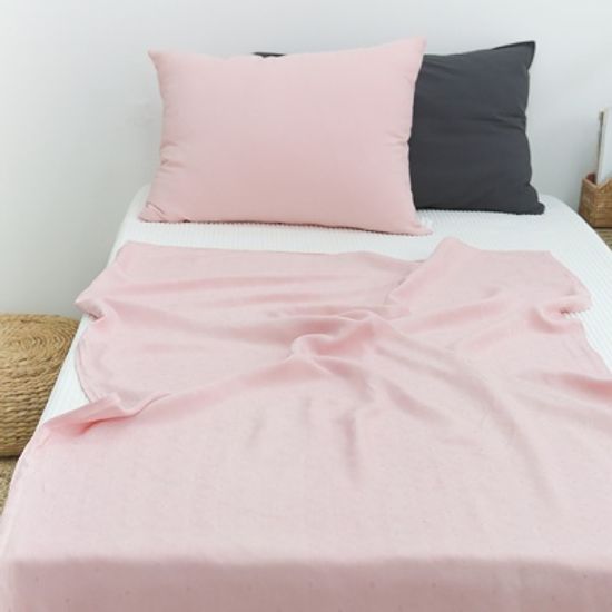냉장고 인견 핑크 여름 이불