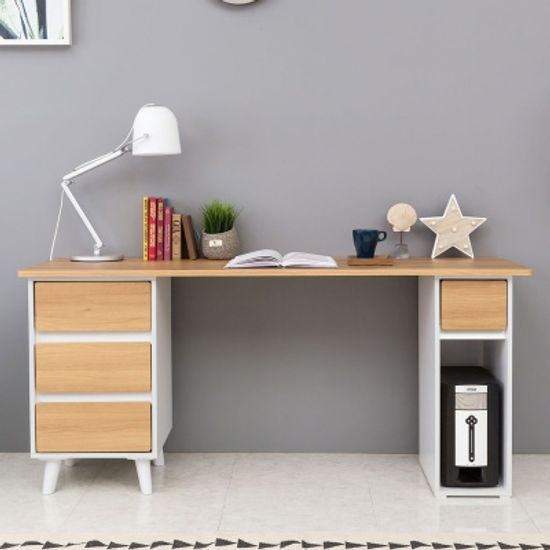 팬덤 1600 2인용 컴퓨터책상 중고등학생 책상 (착불)