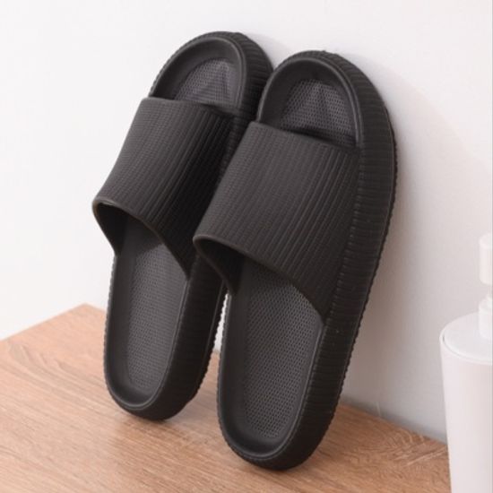 마이홈 통굽 논슬립 슬리퍼(265-270mm) (블랙)