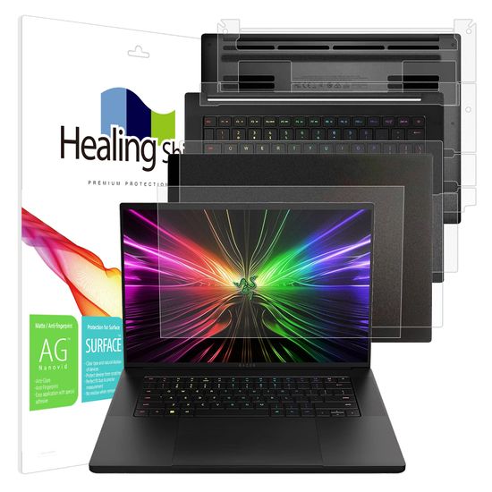 레이저 블레이드 14 2024 저반사액정필름1매 외부3종