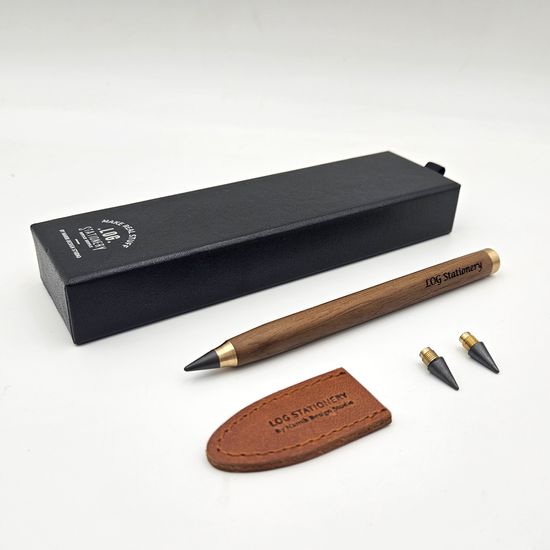 [무료각인] LOG IP-605 월넛 무한연필 (NEW)