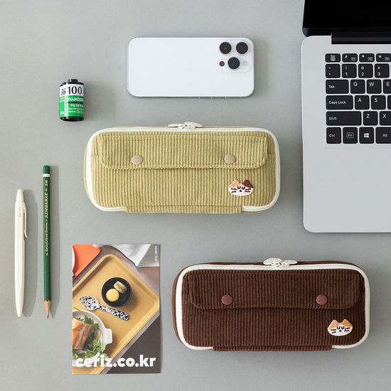 Brunch Brother 모그리 코듀로이 필통