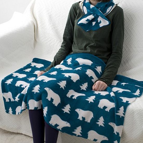 (2012)캐릭터 목도리무릎담요