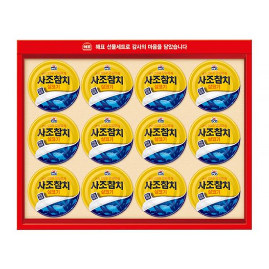 [사조대림] 살코기참치 V1호 캔 통조림 명절선물세트
