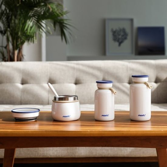 모슈 보온보냉 라떼 죽통 푸드자 350ml