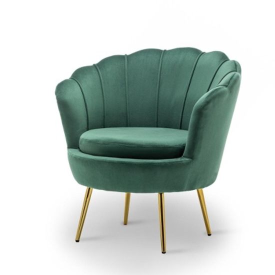 북유럽 플라워 패브릭 소프트 벨벳 싱글 소파 10color