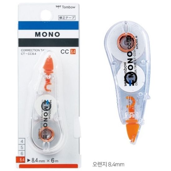 톰보 폭 8.4mm 와이드 수정테이프 CT-CC8.4 1갑(10개)