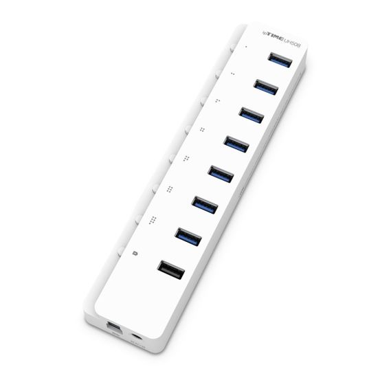 (아이피타임) ipTIME UH508 8포트 USB허브