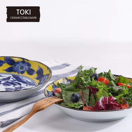 [토기] 츠바키 도자기 뷔페접시 5P 세트 일본산